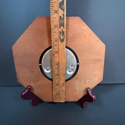 LOT 285: Vintage Made in Germany Schatz 8 Day-14Jewel Ships Bell Clock w/Key & Barometer