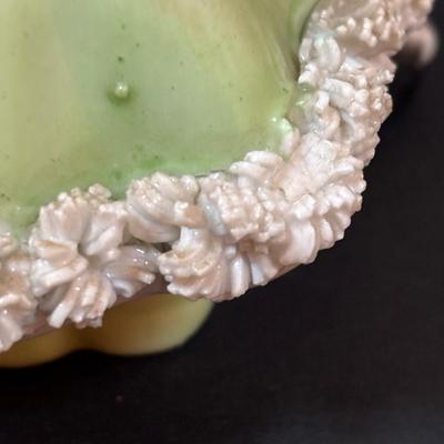 LOT 286: Vintage Relpo Christmas Holly Girl Figurine Planter, Angel Figurines, Spaghetti Santa & Mrs. Claus Salt/Pepper Shakers,...