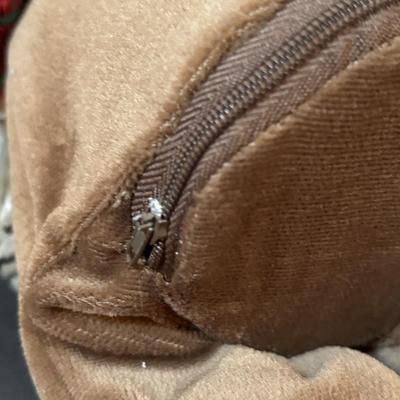 LOT 289: Hand-Crafted Counted Cross-Stiches, Home Decor Peppermint Tri Cycle, Christmas Around the World Shimmering Snowman Votive &...