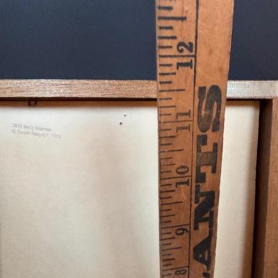 LOT 289: Hand-Crafted Counted Cross-Stiches, Home Decor Peppermint Tri Cycle, Christmas Around the World Shimmering Snowman Votive &...