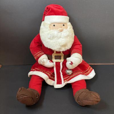 LOT 291: Macy's Christmas Snoopy, Hallmark Polar Express Santa. Hallmark Caroling Snowmen & Swingin" w/Snoopy