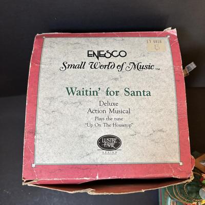 LOT 292: Festivities by Enesco Snowflakes (16), Enesco Small World of Music, Holiday Picture Frames, San Francisco Music Co., Schmid...