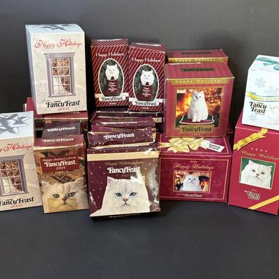 LOT 293: Fancy Feast Holiday Ornaments (20plus w/duplicates)