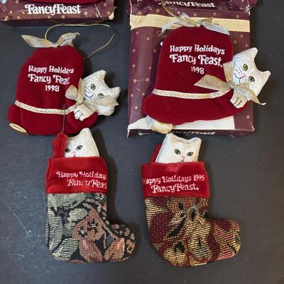 LOT 293: Fancy Feast Holiday Ornaments (20plus w/duplicates)