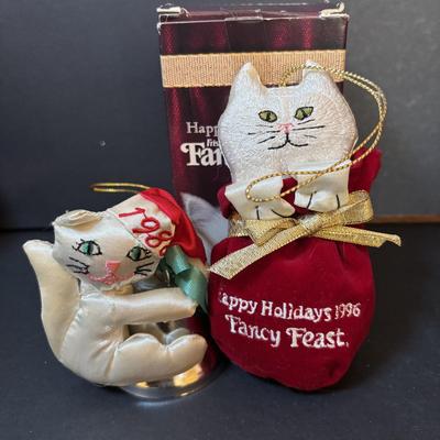 LOT 293: Fancy Feast Holiday Ornaments (20plus w/duplicates)