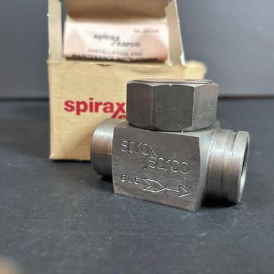 LOT 295: Spirax Sarco 1/2" TD-52 Thermo-Dynamic Steam Trap 3.5 PSI to 600PSI