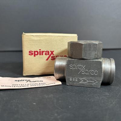 LOT 295: Spirax Sarco 1/2" TD-52 Thermo-Dynamic Steam Trap 3.5 PSI to 600PSI