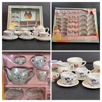 LOT 297: Children's China Ware Collection