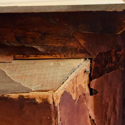 LOT 300: Antique Holy Family Last Rites Shadow Box Wall Art