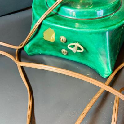 LOT 303: Vintage Ceramic Mold Christmas Tree with Base