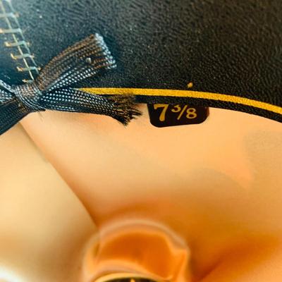 LOT308: Sheplers Stagecoach Black Diablo Style Westen Cowboy Hat with Box