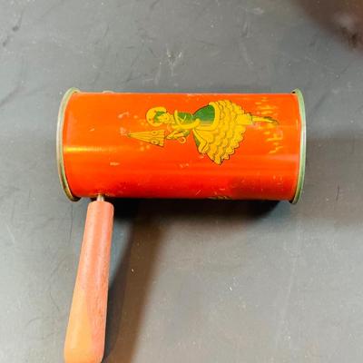 LOT 310: Vintage Tin Halloween and Other Noise Makers by Kirchof and Others