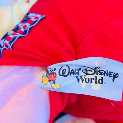 LOT 313: Disney Plushes Pinocchio and Goofy with Hallmark Ornaments- Pinocchio and Mother Goose and More