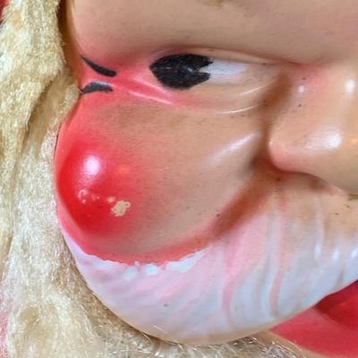 LOT 319: Vintage Rushton Style Santa, Dankin Dream Pet Reindeer and More