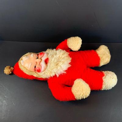 LOT 319: Vintage Rushton Style Santa, Dankin Dream Pet Reindeer and More