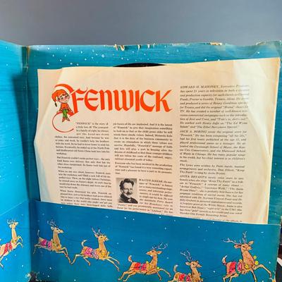 LOT 321: Collection of Vintage Holiday Elfs and Knee Huggers and a Vintage Fenwick the Elf Vinyl Album