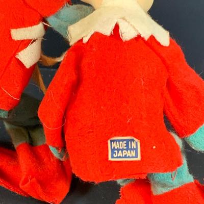 LOT 321: Collection of Vintage Holiday Elfs and Knee Huggers and a Vintage Fenwick the Elf Vinyl Album