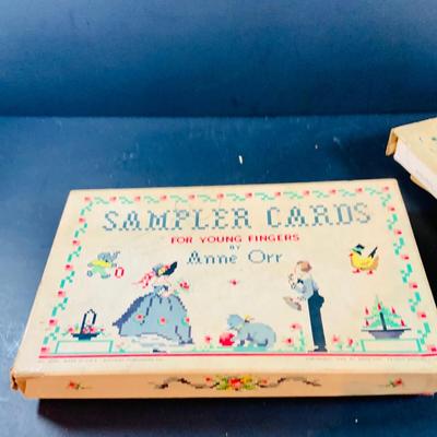 LOT 357: Vintage Childrens Toys, Games, and Books Including a Toy Piano and Ememee Toy Accordion