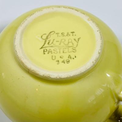 LOT 360: Beautiful Spring Collection Including Hull Floral Vase, Tear Drop Shaped Glass Plate with Painted Flowers, Hull Pitcher and...