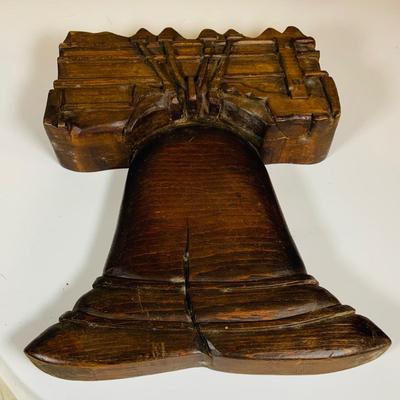 LOT 365: Collection of Patriotic Memorabilia Including Wooden Liberty Bell, Lincoln Paper Weight, Ink Well and Pen. and Much More