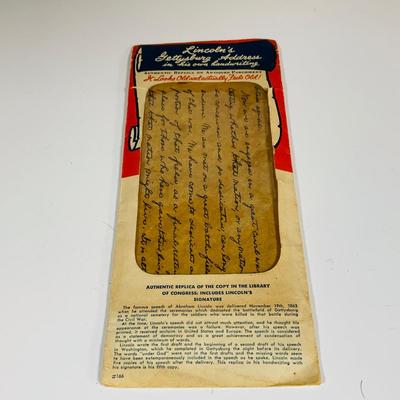 LOT 365: Collection of Patriotic Memorabilia Including Wooden Liberty Bell, Lincoln Paper Weight, Ink Well and Pen. and Much More