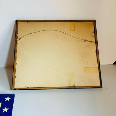 LOT 365: Collection of Patriotic Memorabilia Including Wooden Liberty Bell, Lincoln Paper Weight, Ink Well and Pen. and Much More