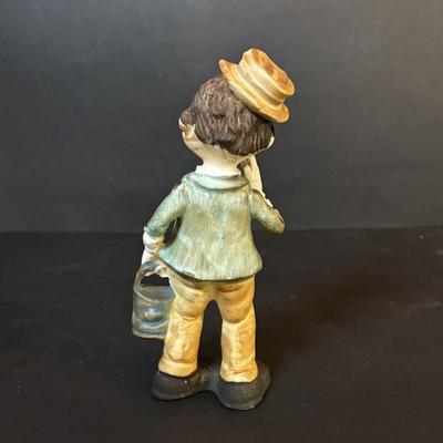 LOT 409: Vintage Hobo w/Lamp Post & Red-Light Nose Open Bar Light, Fireman w/Red-Light Nose, Novelty Shot Glasses, The...