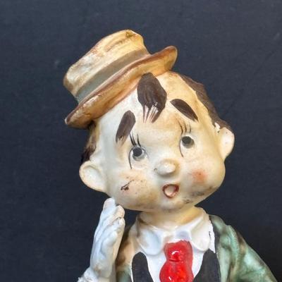 LOT 409: Vintage Hobo w/Lamp Post & Red-Light Nose Open Bar Light, Fireman w/Red-Light Nose, Novelty Shot Glasses, The...