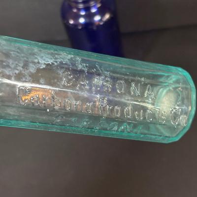 LOT 412: Vintage/Antique Bottles: McCormick, Hoods Sarsaparilla, Hires Household & More