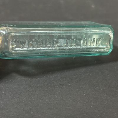 LOT 412: Vintage/Antique Bottles: McCormick, Hoods Sarsaparilla, Hires Household & More