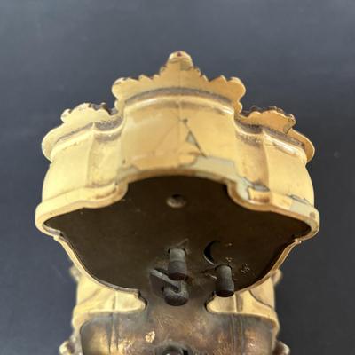 LOT 413: Goebel W. Germany White Swan ZV161 Candy Dish, Semca Travel Rhinestone Alarm Clock-Germany, Sheffield Clock-Germany, Lenox...