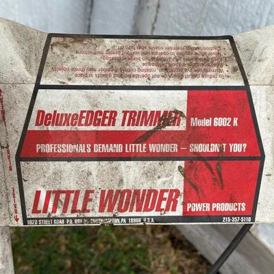 LOT 2: Little Wonder Deluxe Petrol Edge Trimmer