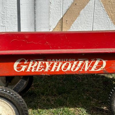 LOT 3S: Vintage Hamilton Greyhound Wagon & Step2 Wagon