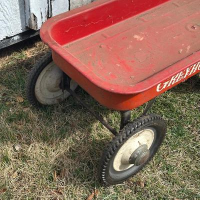 LOT 3S: Vintage Hamilton Greyhound Wagon & Step2 Wagon