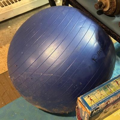 LOT 8B: Collection Of Weights, Weight Bench & Exercise Equipment