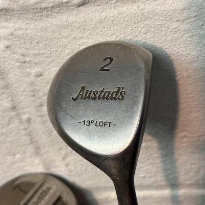 LOT 9B: Golfing Collection - Multiple Sets Of Clubs, Bags, Bag Boy Cart & More