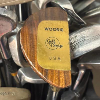 LOT 9B: Golfing Collection - Multiple Sets Of Clubs, Bags, Bag Boy Cart & More