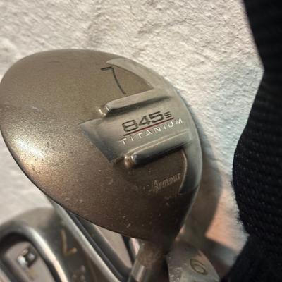 LOT 9B: Golfing Collection - Multiple Sets Of Clubs, Bags, Bag Boy Cart & More