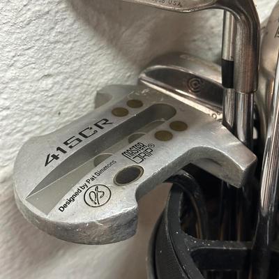 LOT 9B: Golfing Collection - Multiple Sets Of Clubs, Bags, Bag Boy Cart & More