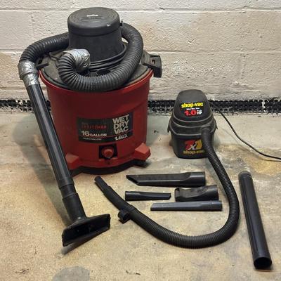 LOT 11B: Craftsman Wet/Dry Shop-Vac & More