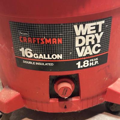 LOT 11B: Craftsman Wet/Dry Shop-Vac & More