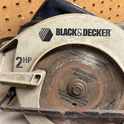 LOT 15B: Black & Decker Power Tools - Circular Saw, Jig Saw & More