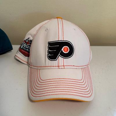 LOT 20D: Philadelphia Sports Baseball Caps - Eagles, Phillies, Flyers & 76ers