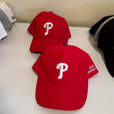 LOT 20D: Philadelphia Sports Baseball Caps - Eagles, Phillies, Flyers & 76ers