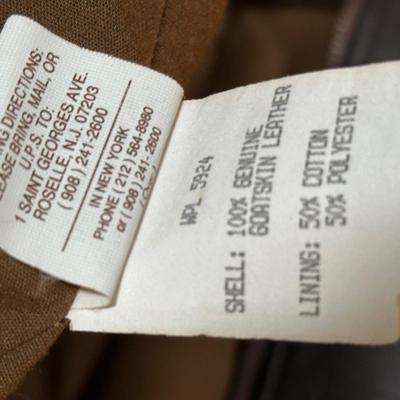 LOT 21X: Cooper Type A-2 Leather Flight Jacket & Spiewak Peacoat