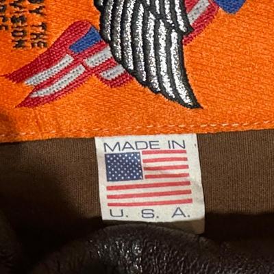 LOT 21X: Cooper Type A-2 Leather Flight Jacket & Spiewak Peacoat