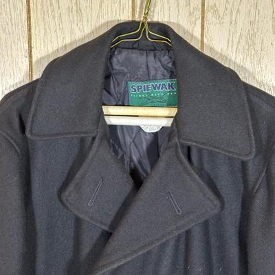 LOT 21X: Cooper Type A-2 Leather Flight Jacket & Spiewak Peacoat