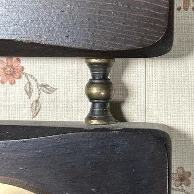 LOT 24Y: Vintage Springfield Eagle Top Barometer