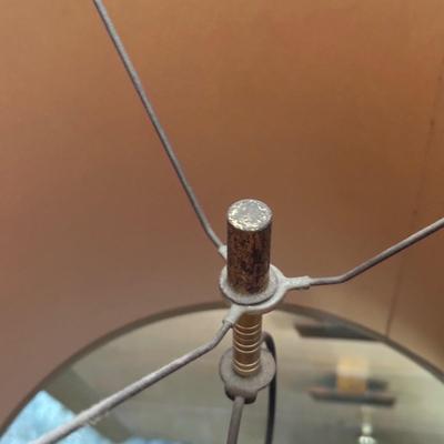 LOT 26Y: Vintage George & Martha Washington Porcelain Lamp