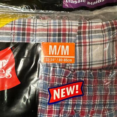 LOT 28Y: Collection Of New In Package Socks & Underwear - Fruit Of The Loom, Hanes & More